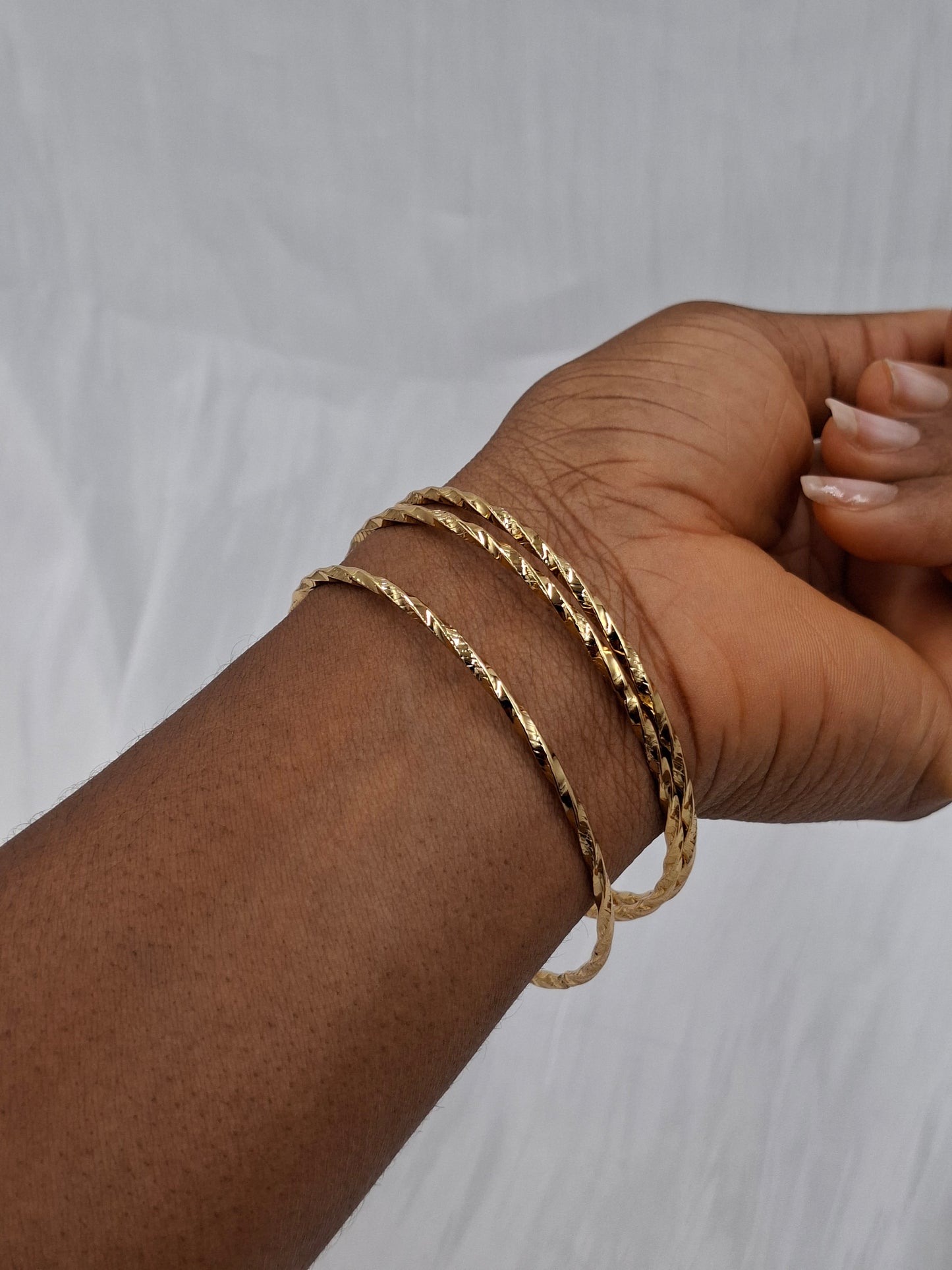 Curl Bangle Set