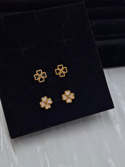 Clover Roundback Earrings