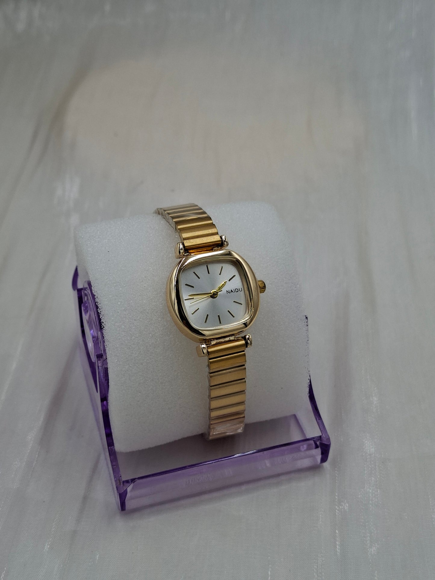 Naidu Petite Square Wristwatch