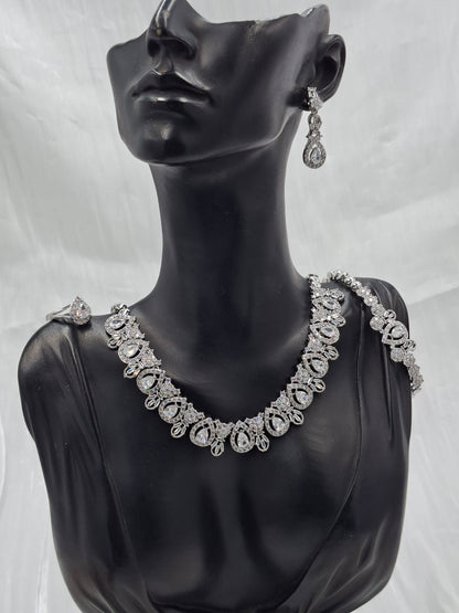Darling CZ Necklace Set