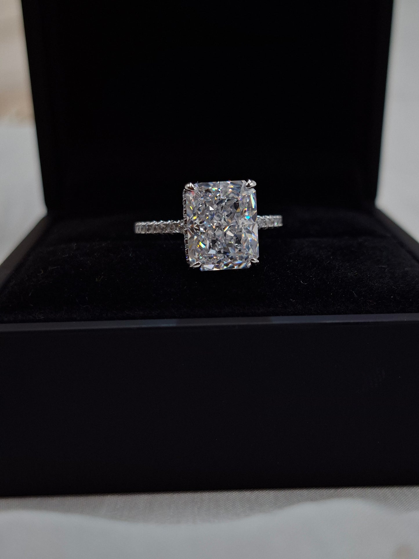Grace Moissanite Ring (size 5)