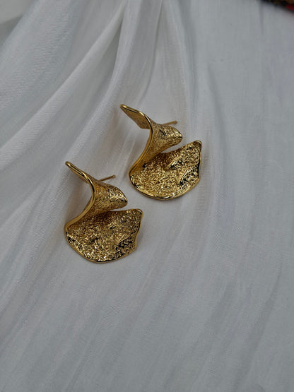 Gold Foil Earrings