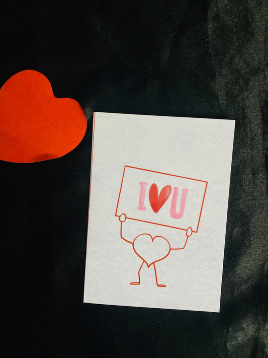Romantic Sign Greeting Card