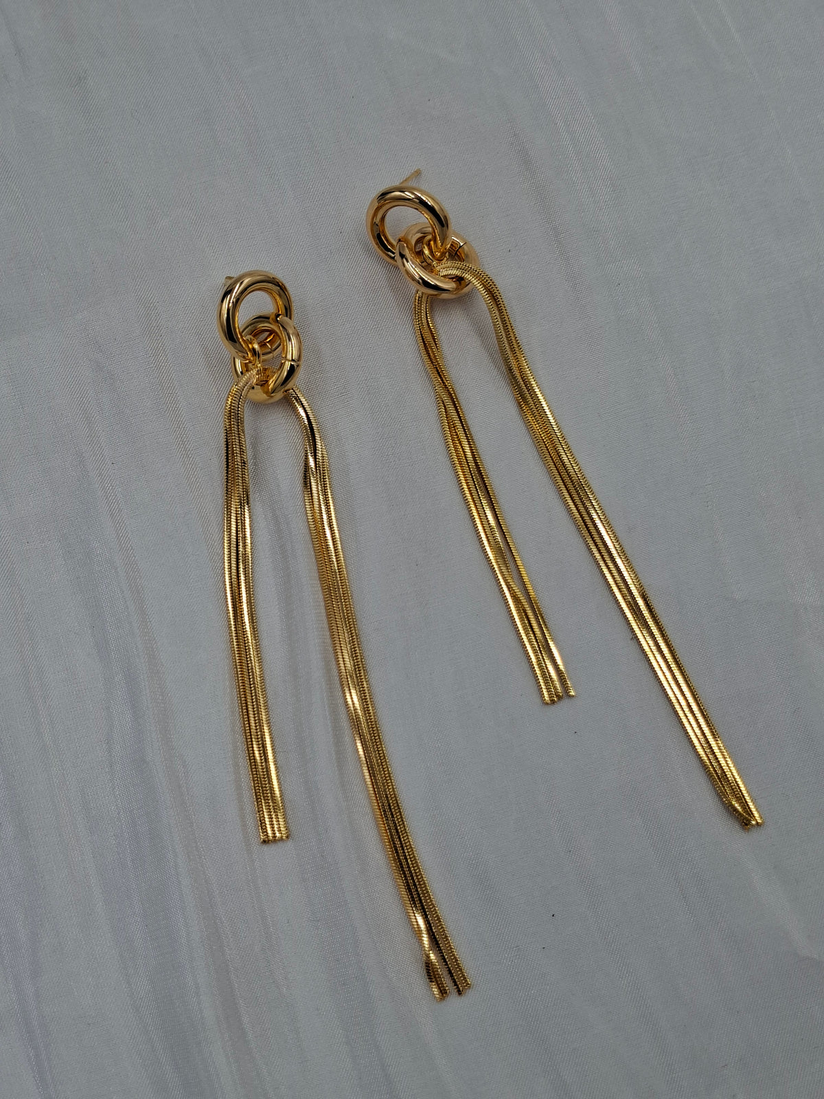 Knotted Tassel Earrings