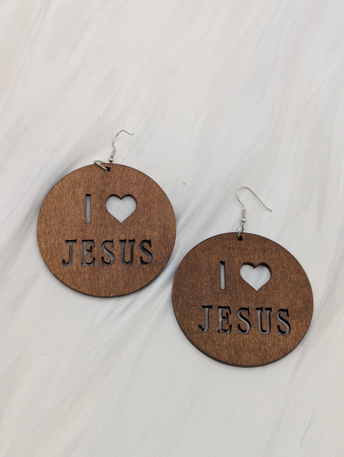 I love Jesus Earrings