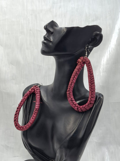 Loop Raffia Earrings