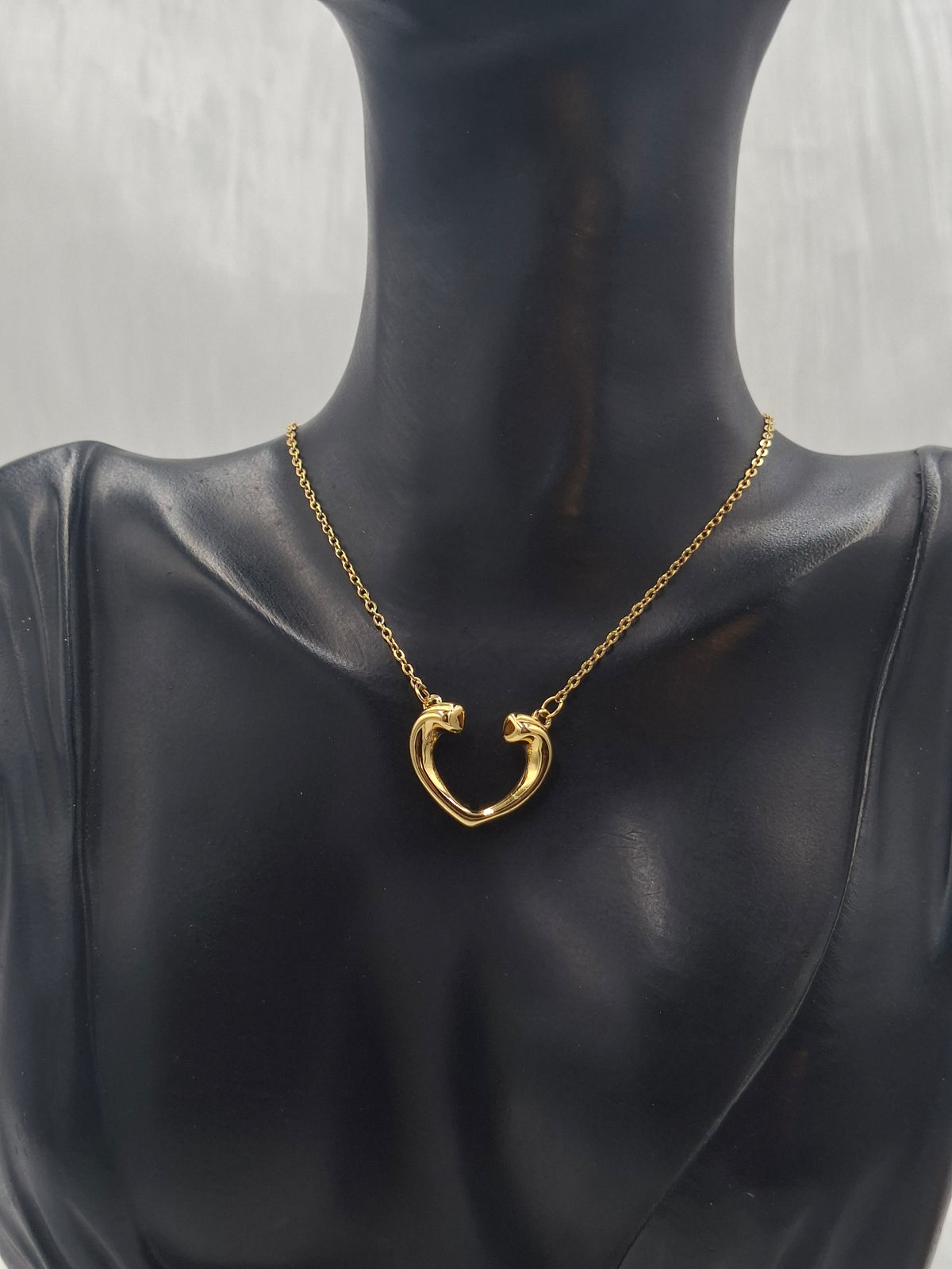 Open Heart Necklace