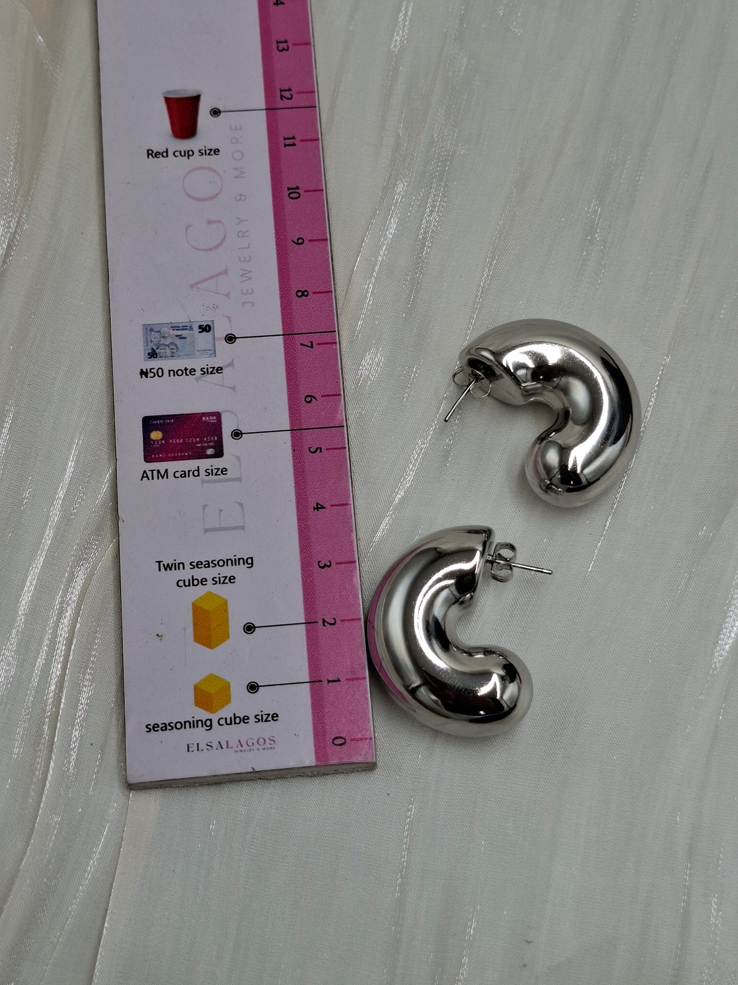 Cashew Hoops