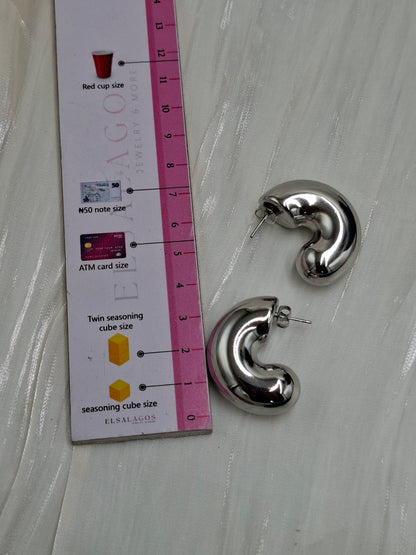 Cashew Hoops