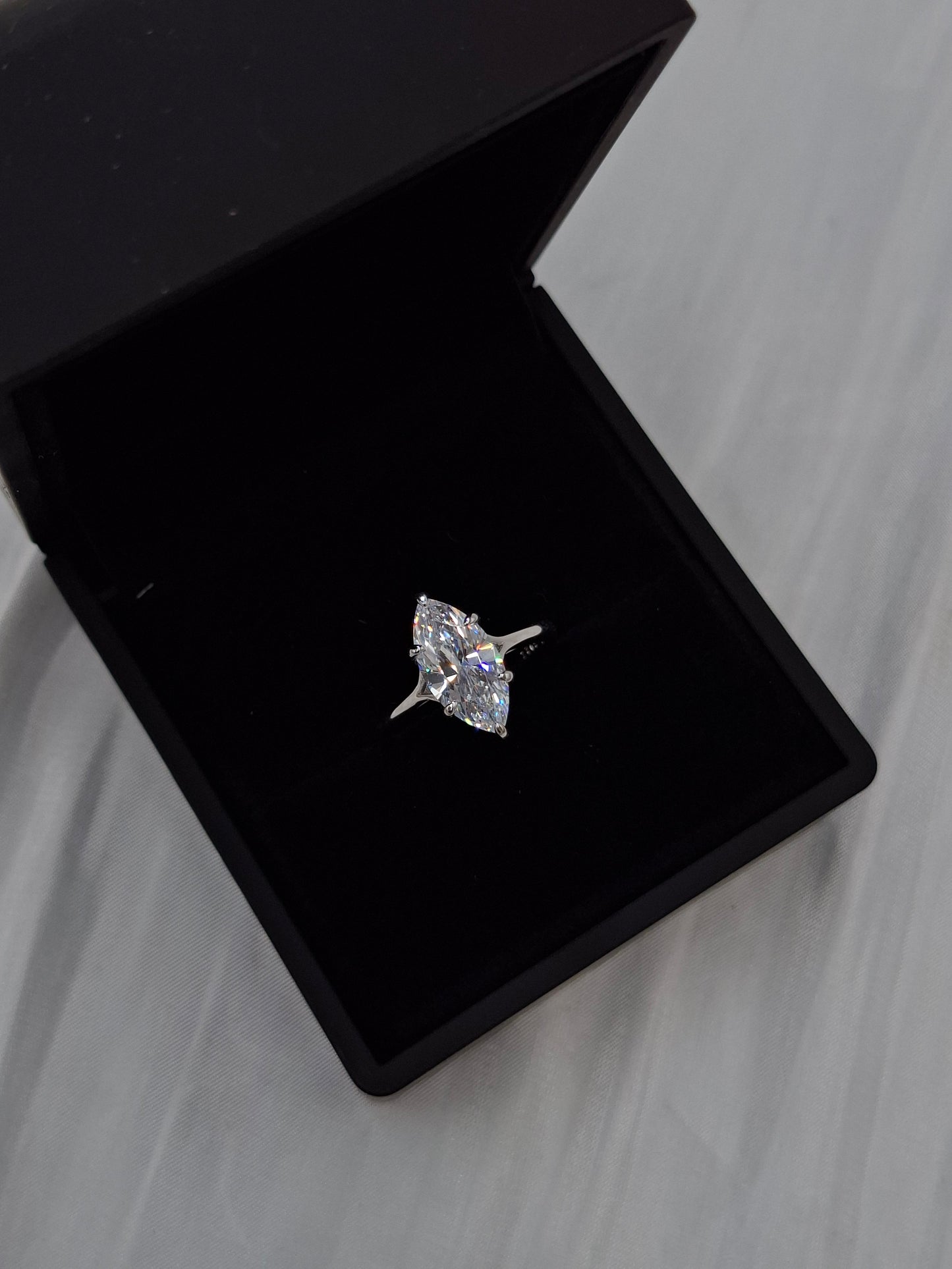 Classic Valencia Zircon Engagement Ring (size 7)