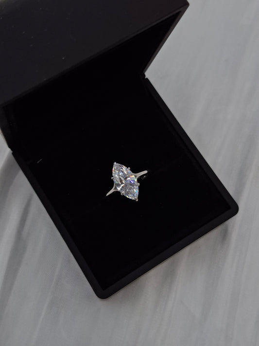 Classic Valencia Zircon Engagement Ring (size 7)