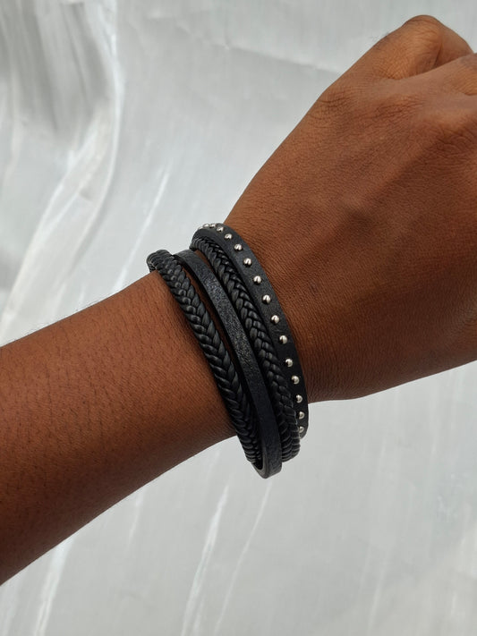 Gladiator Leather Bracelet