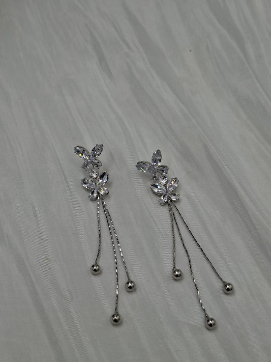 Butterfly Tassel Earrings