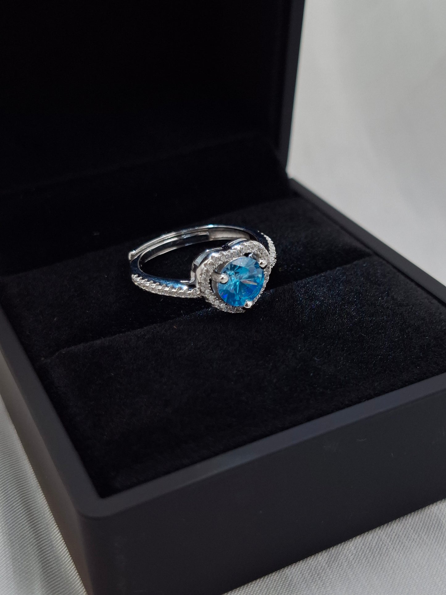Blue Aurora Ring