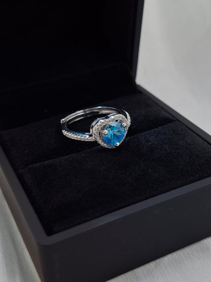 Blue Aurora Ring