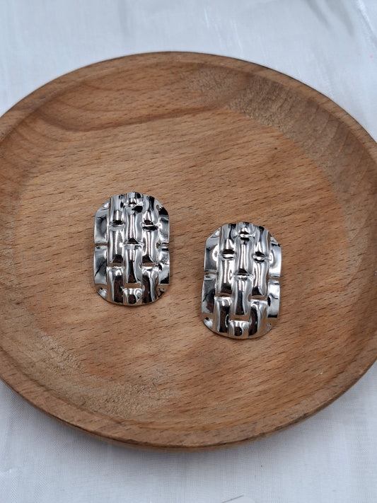 Basket Weave Earrings