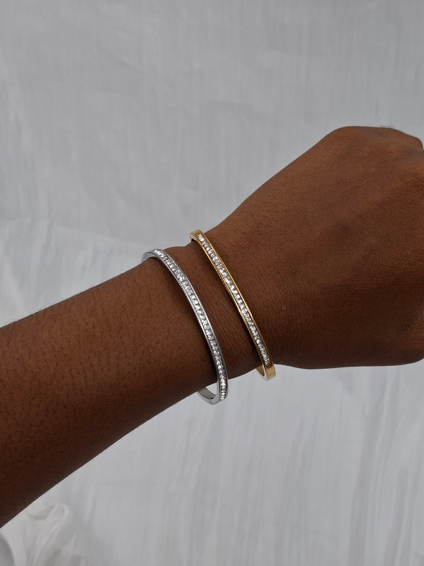 Stoned Slim Bangle
