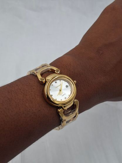 Gold Buckle Wristwatch