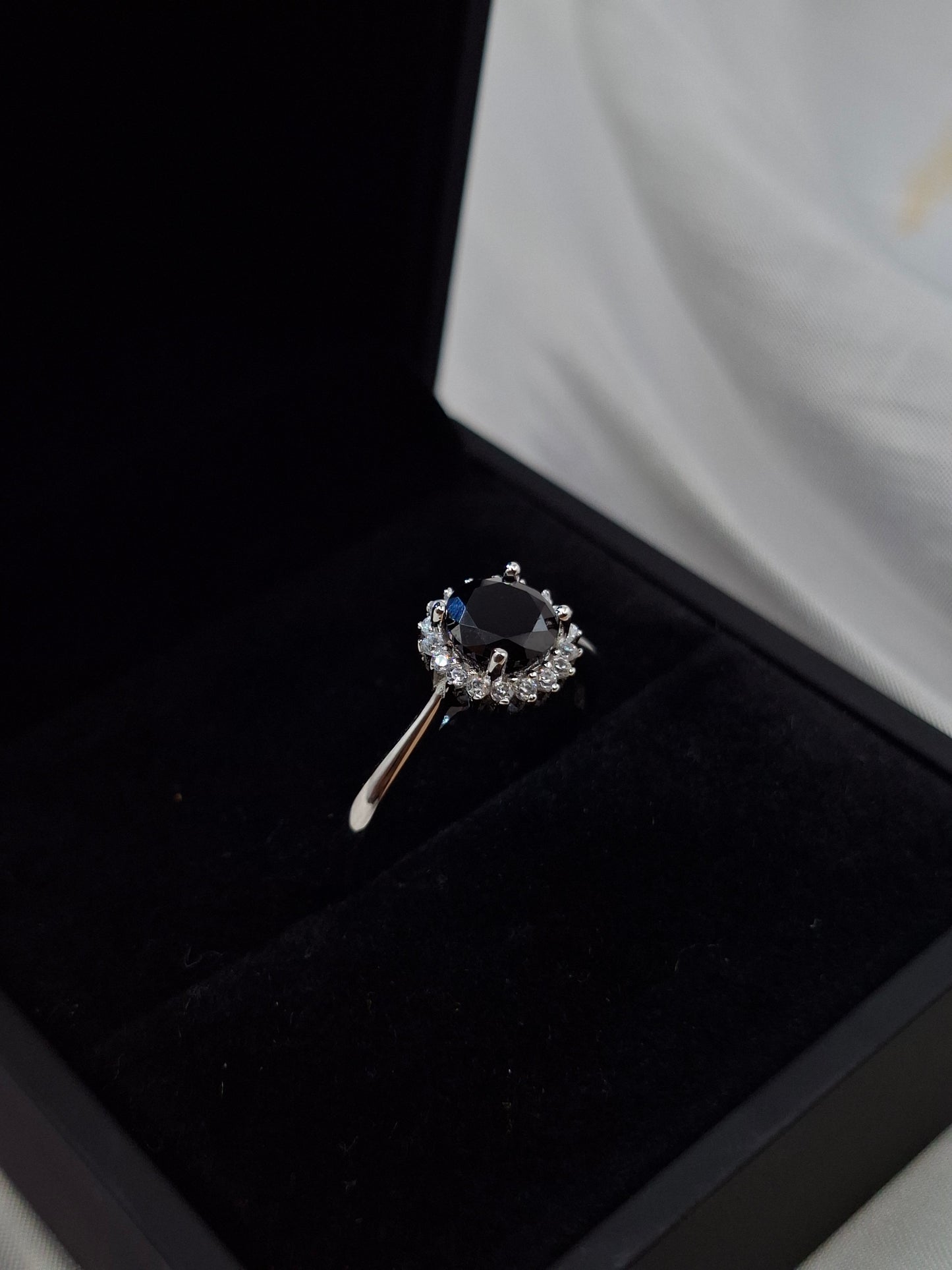 Onyx Sparkle Ring