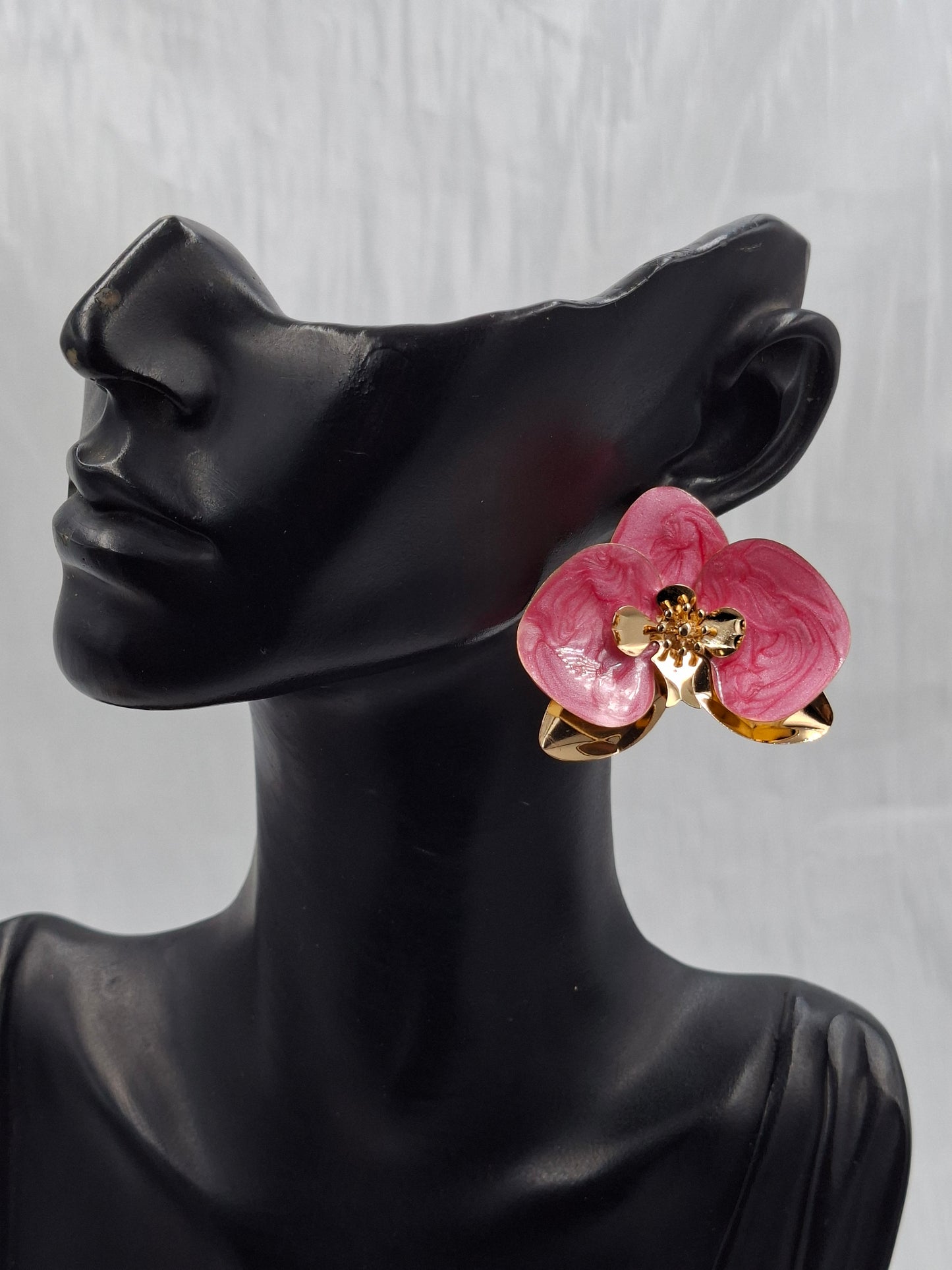 Orchid Petal Earrings