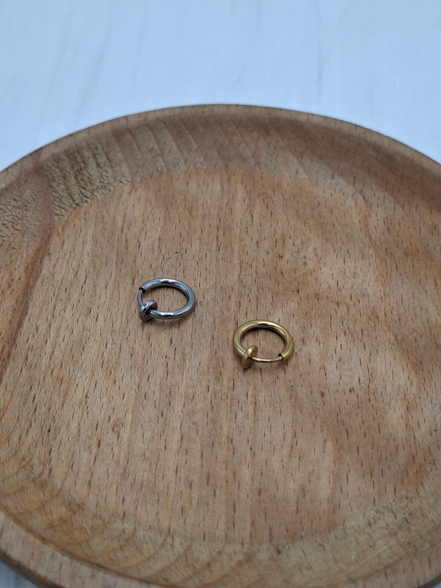 Clip Hoop Earrings