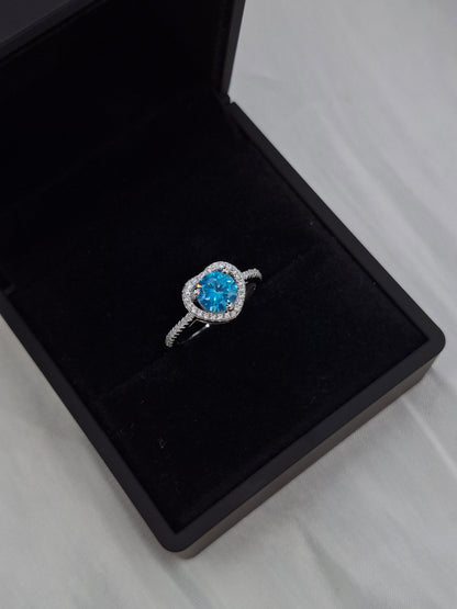 Blue Aurora Ring