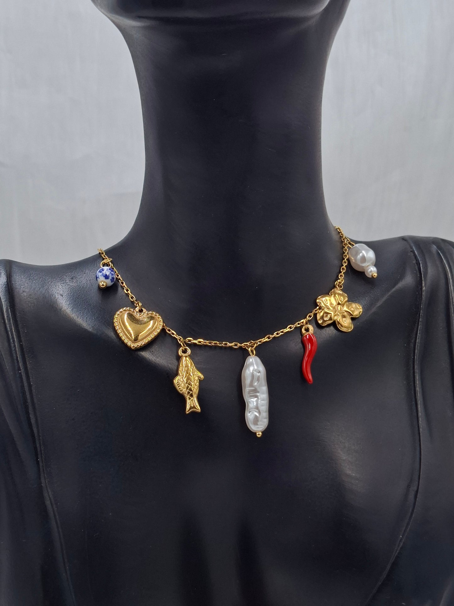 Pepper Charm Necklace