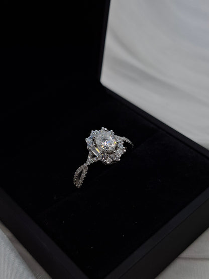 Celine Moissanite Ring