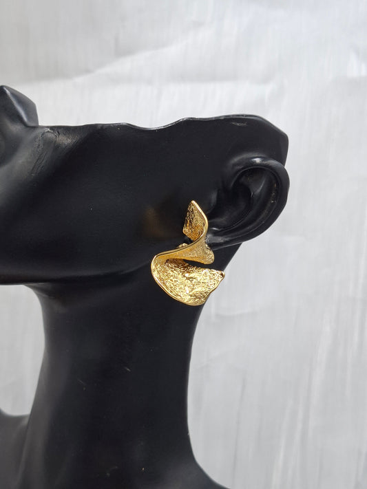 Gold Foil Earrings