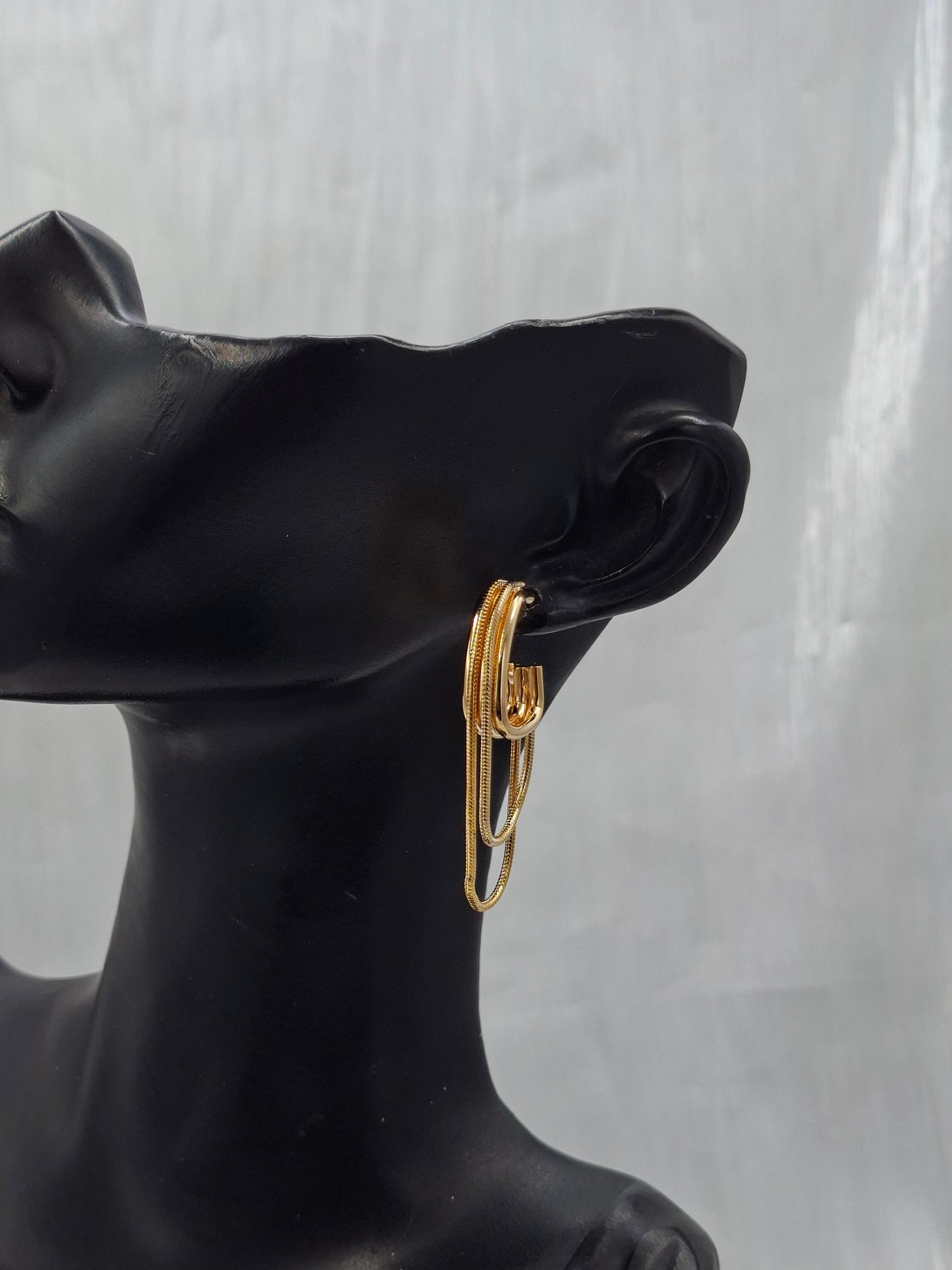 Gold Tassel Earrings