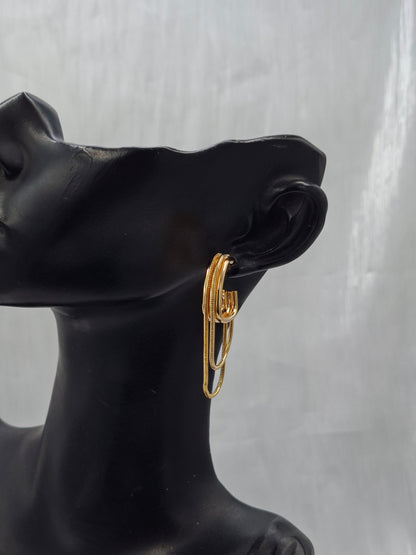 Gold Tassel Earrings