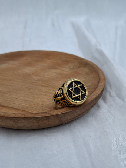 Star of David Ring (size 9-11)