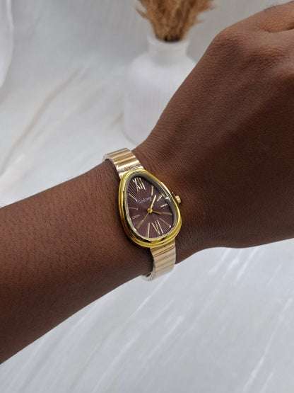 Pear-Shaped Wristwatch