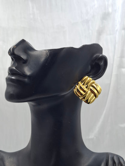Square Knot Earrings