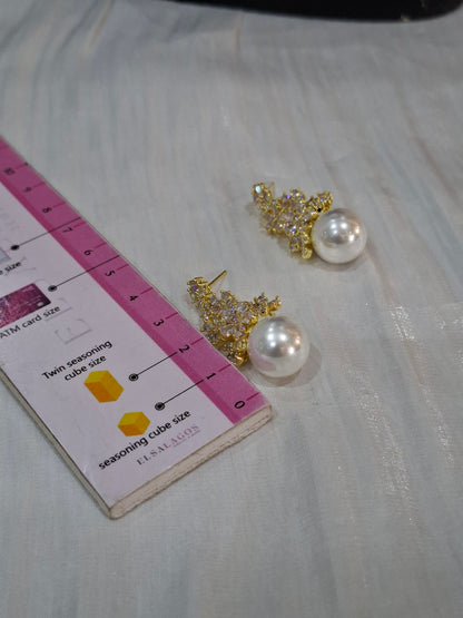 Forest Pearl Earrings