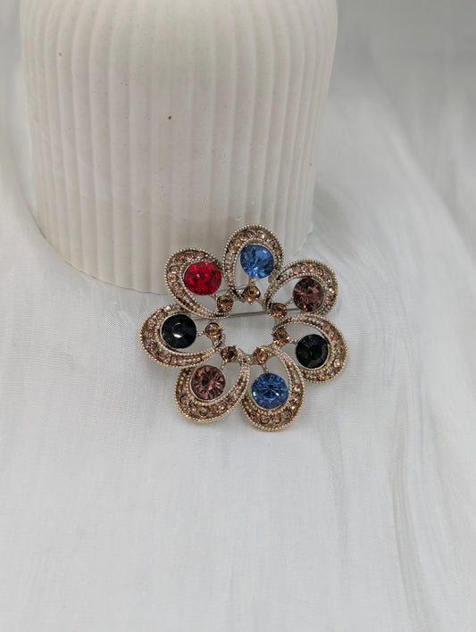 Kaleidoscope Brooch