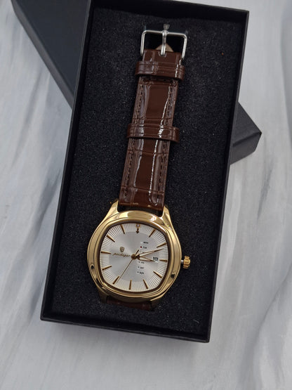 01 Brown Poedagar Wristwatch