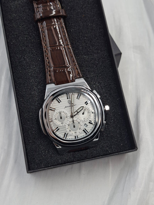 Bach Brown Poedagar Wristwatch