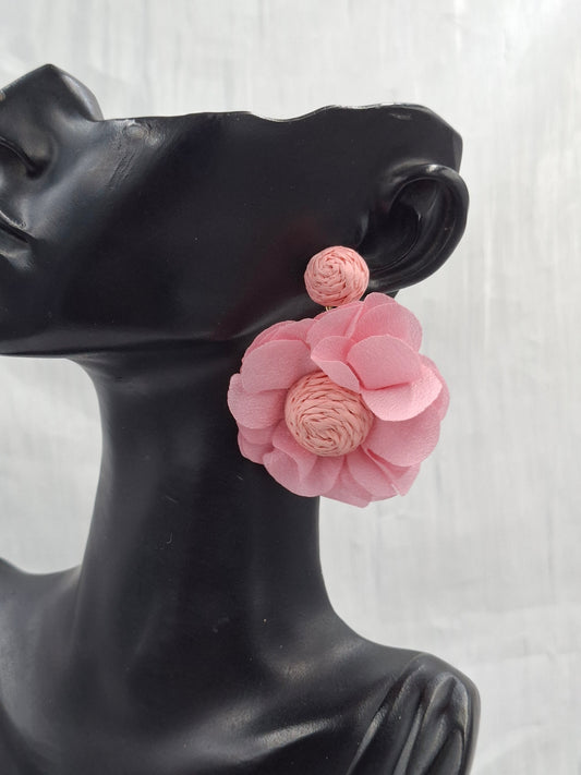 Pink Bloom Earrings