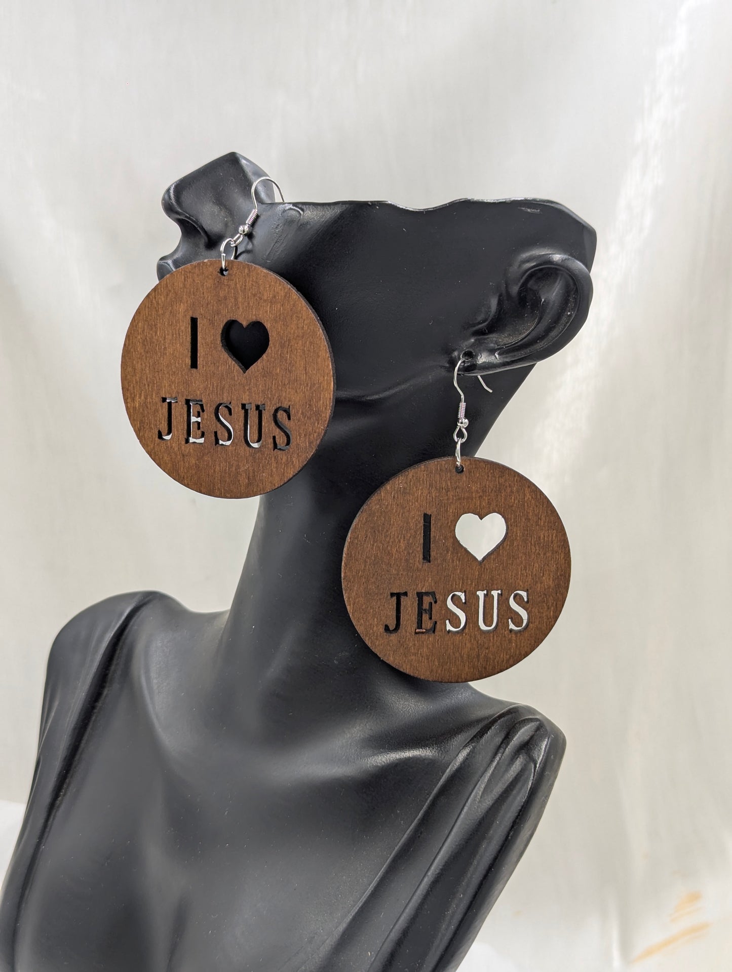 I love Jesus Earrings