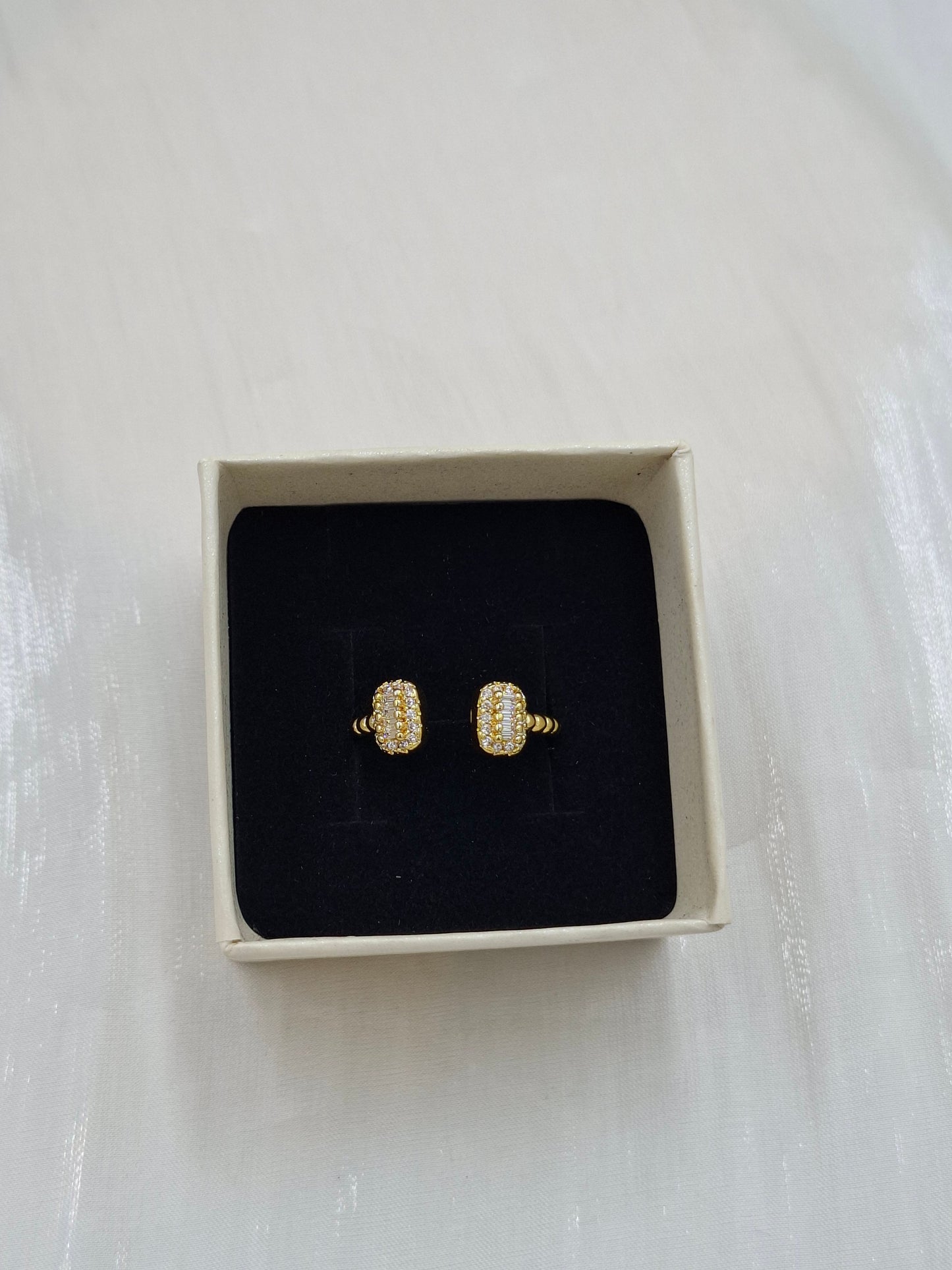 Zircon Toi et Moi Promise Ring