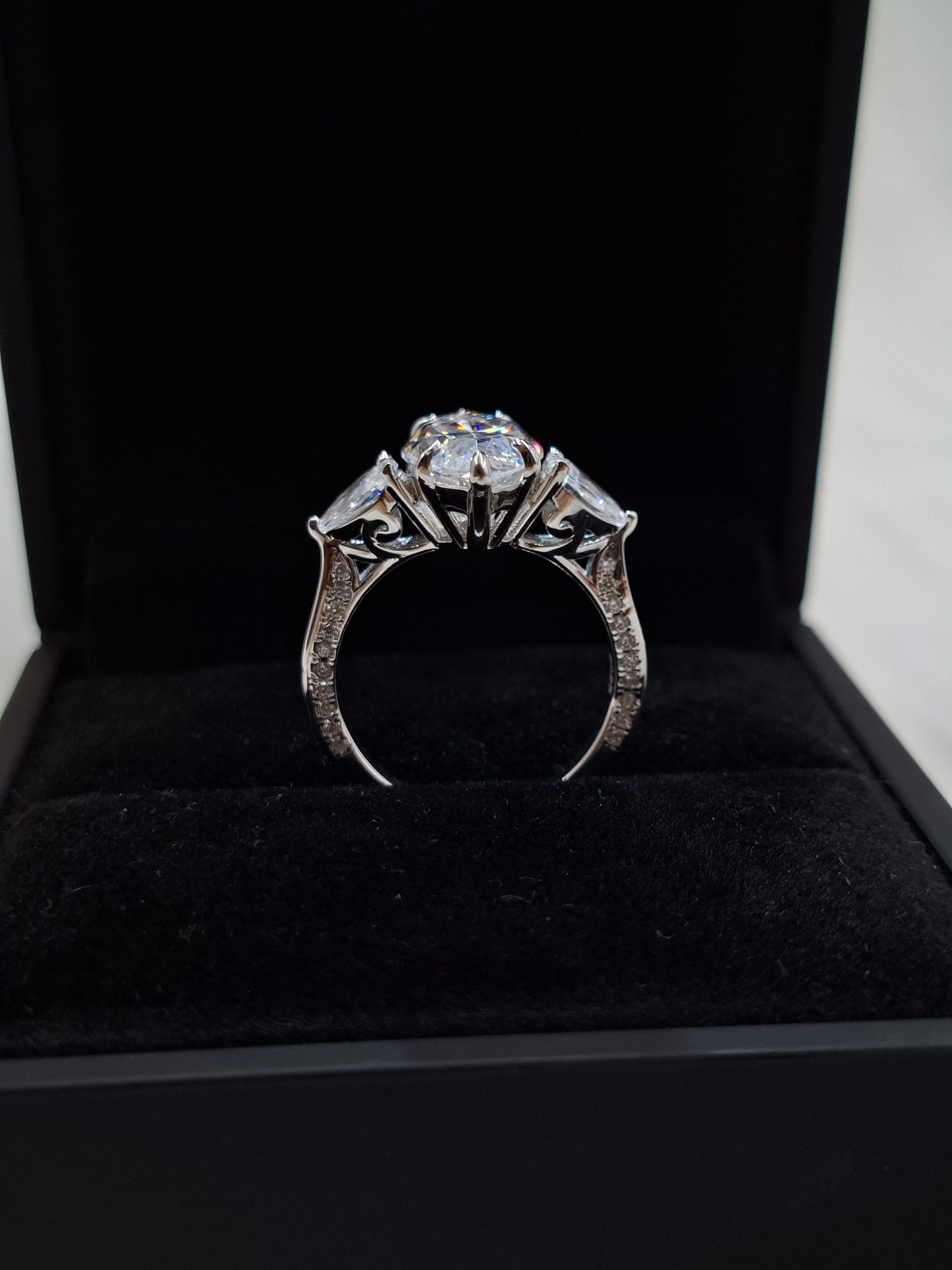 Valencia Moissanite Ring (size 5)