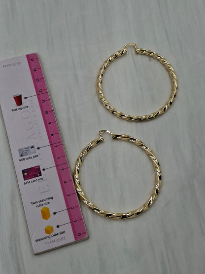 Barrel Twist Earrings