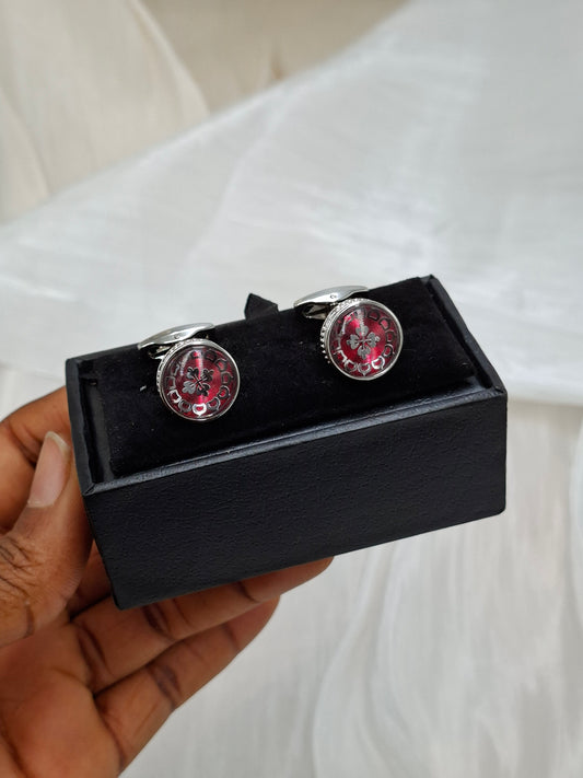 Red Cufflinks