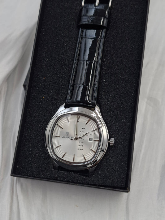 01 Black Poedagar Wristwatch