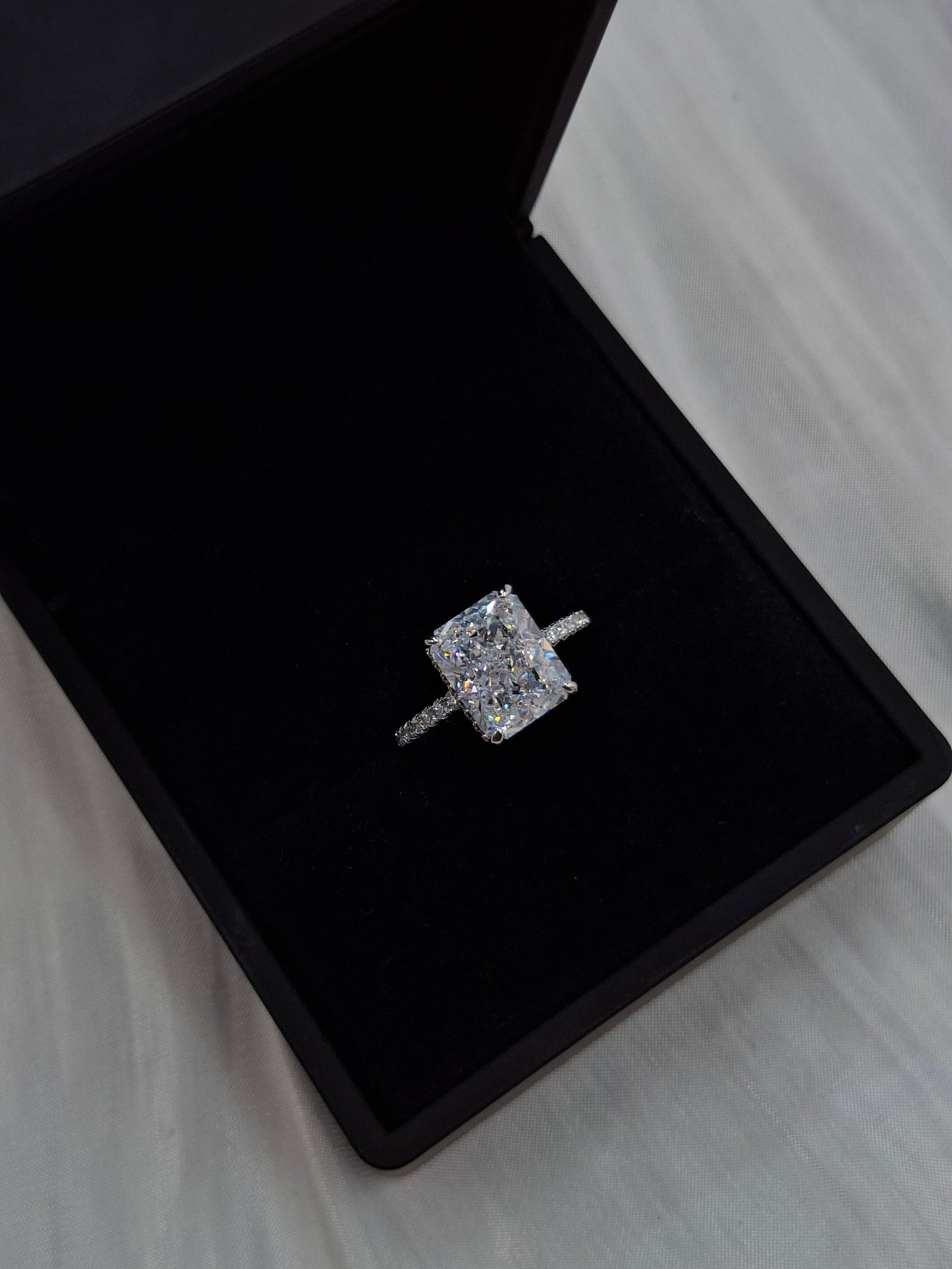 Grace Moissanite Ring (size 5)