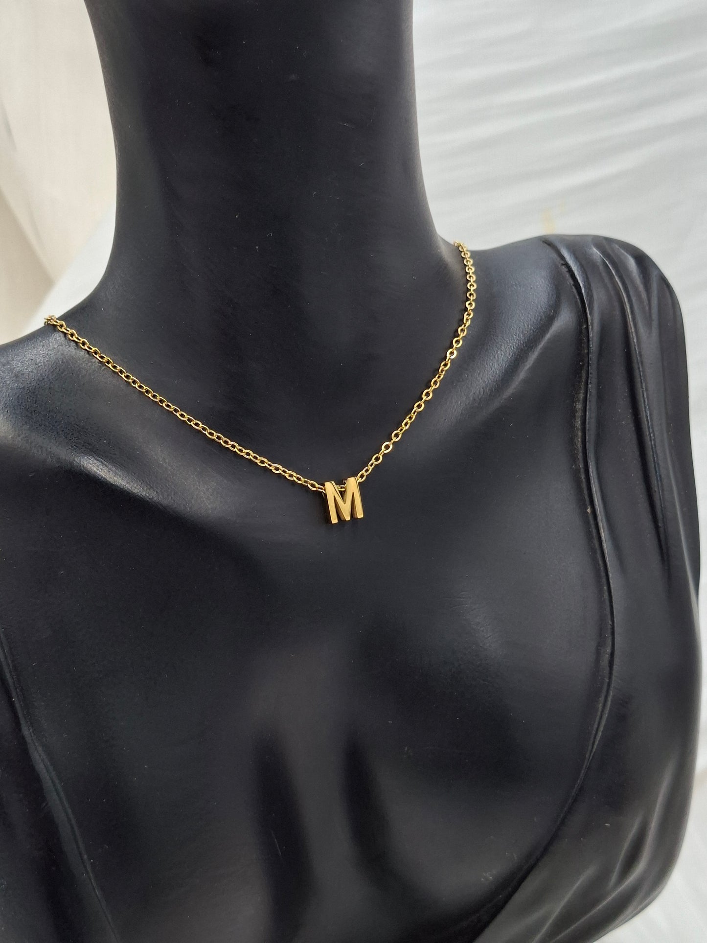 Letter M Necklace