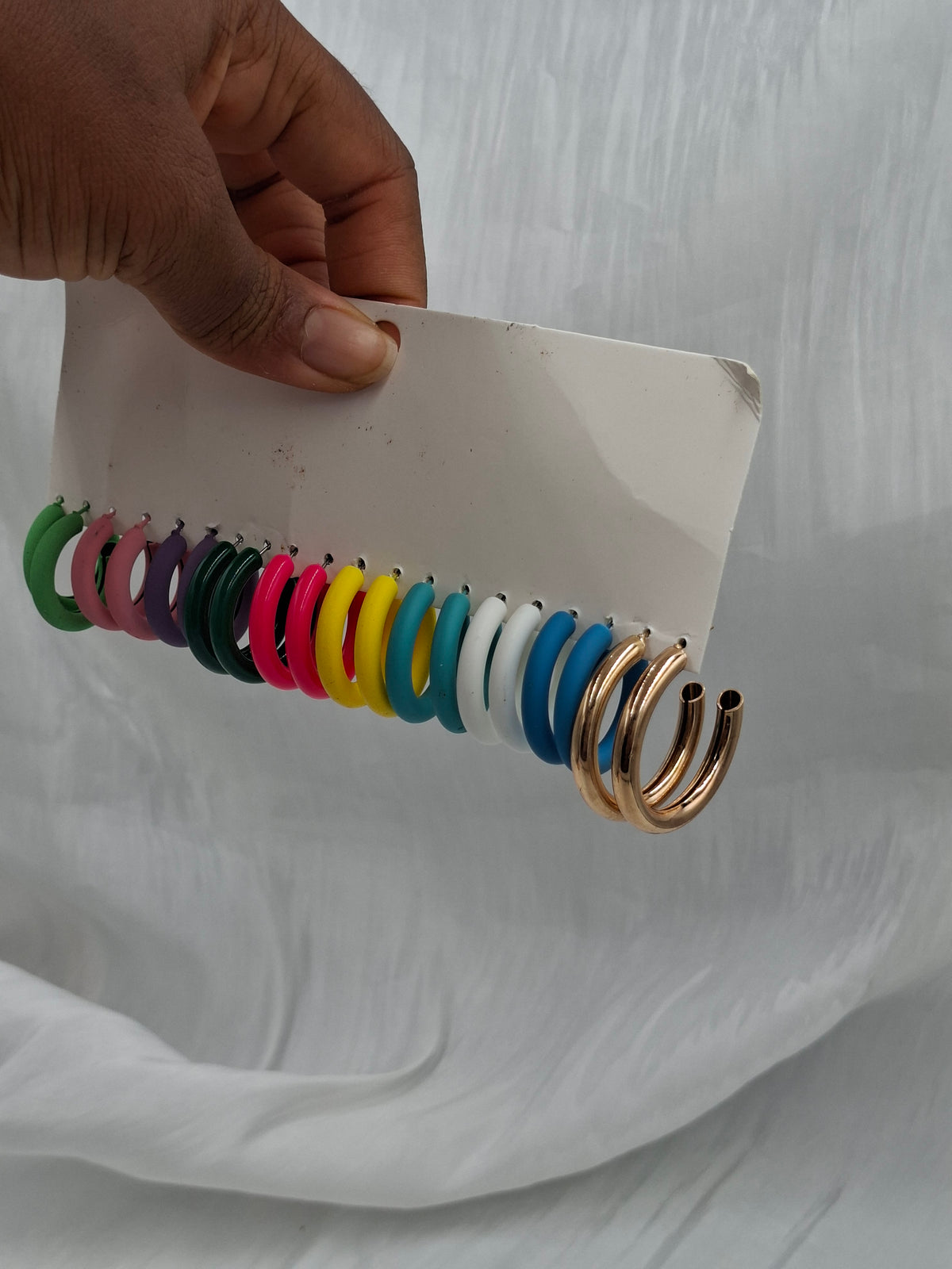 Rainbow Acrylic Hoop Pack