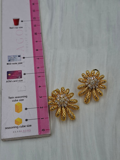 Star Flower Earrings