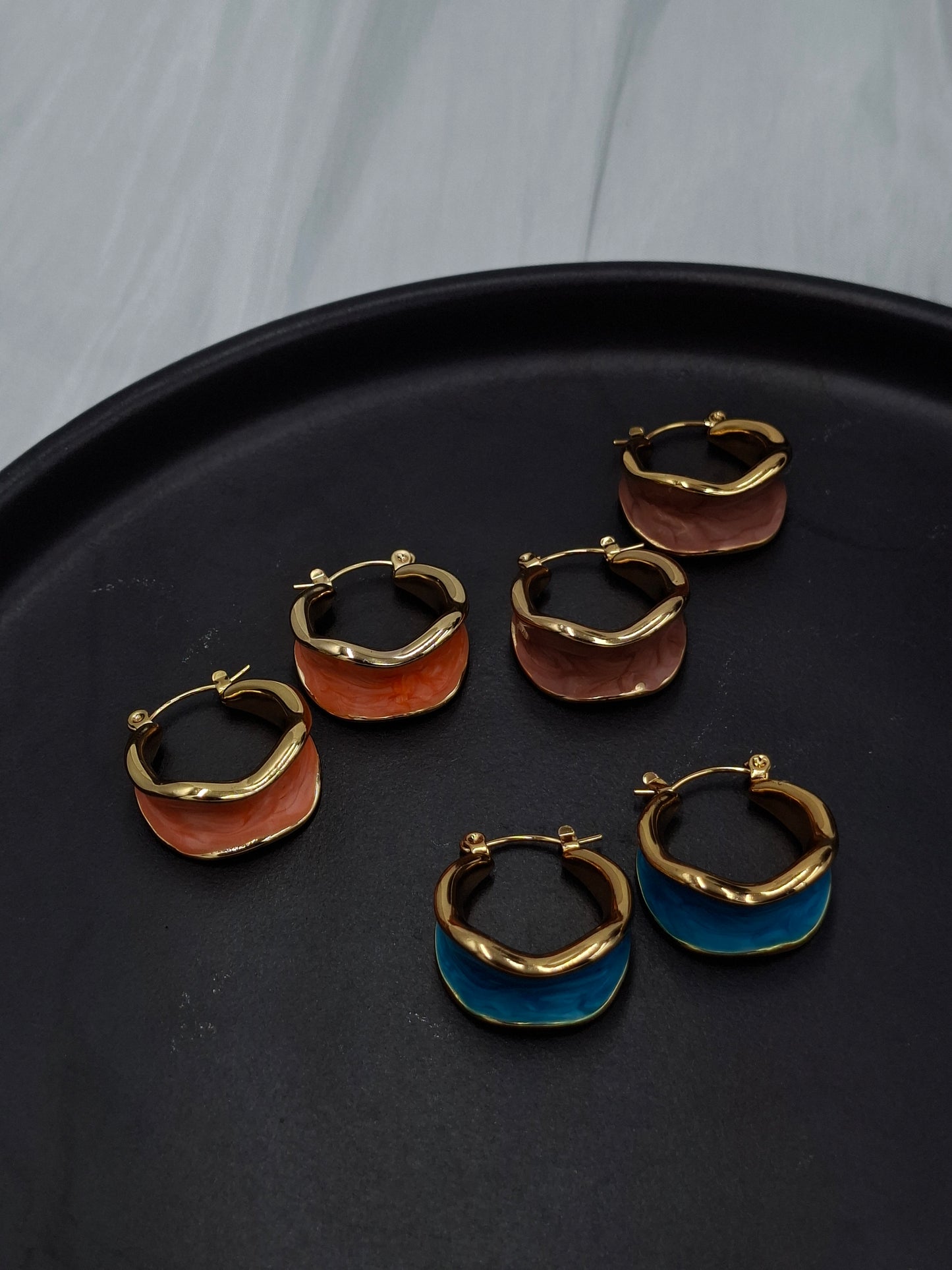 Irregular Hoop Earrings